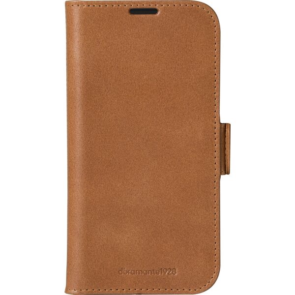 dbramante dbramante1928 Copenhagen 3 - skórzana obudowa ochronna do iPhone 16 Pro (tan) 14127846 5711428062055