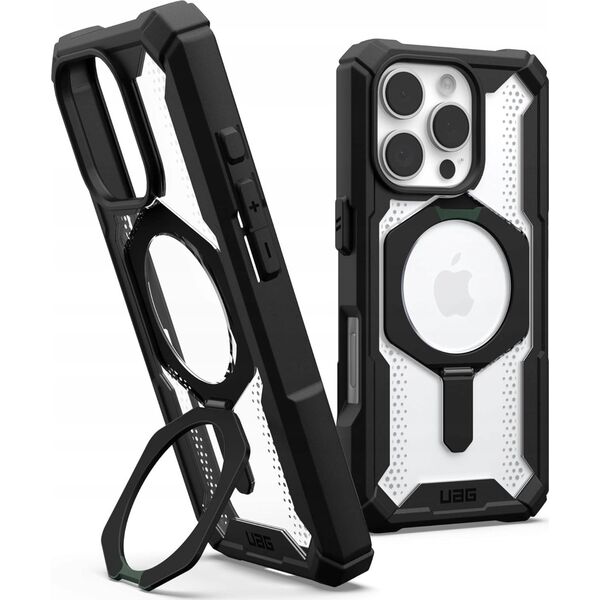 UAG UAG Plasma XTE Magsafe - obudowa ochronna do iPhone 16 Pro kompatybilna z MagSafe (black/clear) 14127852 840283915017
