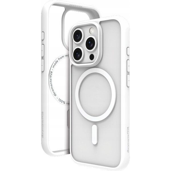 dbramante dbramante1928 Grenen MagSafe - obudowa ochronna do iPhone 16 Pro Max kompatybilna z MagSafe (white) 14127867 5711428063755