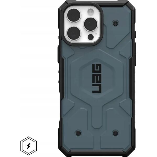 UAG UAG Pathfinder Magsafe - obudowa ochronna do iPhone 16 Pro Max kompatybilna z MagSafe (cloud blue) 14127873 840283914898