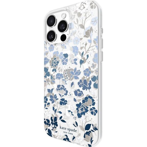 Kate Spade New York Kate Spade New York Protective Gems MagSafe - Etui iPhone 16 Pro Max (Flowerbed Blue) 14127950 840171740837