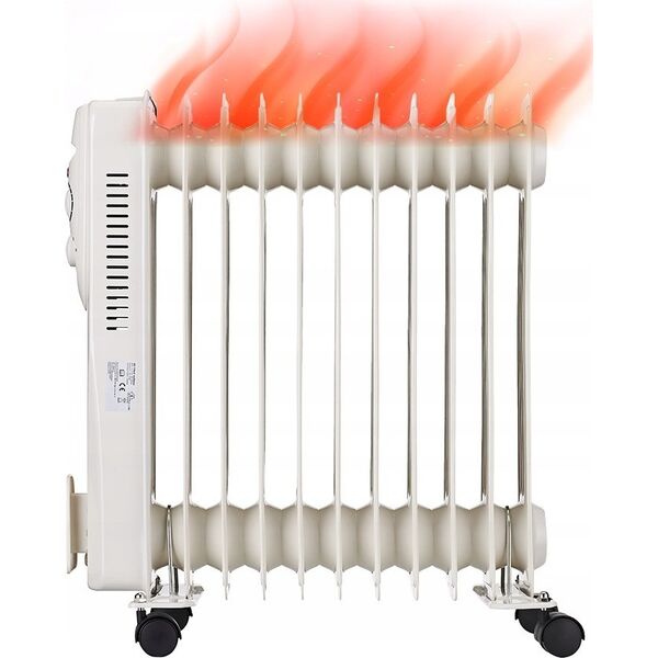Grzejnik ExtraLink EXTRALINK OIL HEATER RADIATOR 2500W, 11 FINS, NY-25W1 14128057 5905090330622