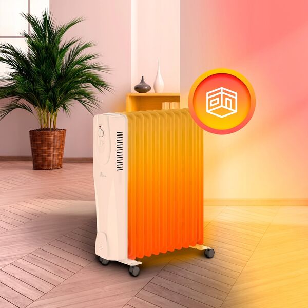 Grzejnik ExtraLink EXTRALINK OIL HEATER RADIATOR 2500W, 11 FINS, NY-25W1 14128057 5905090330622