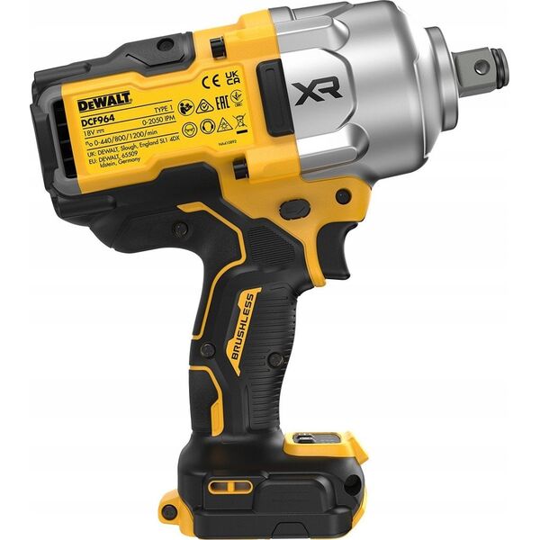Klucz udarowy Dewalt DEWALT KLUCZ UDAROWY 3/4" 18V DCF964NT 1925Nm 14128322 5035048833643