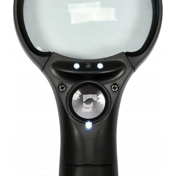 Yato YATO LUPA DWIE SOCZEWKI 3x/45x PODŚWIETLENIE LED 14128367 5906083090844