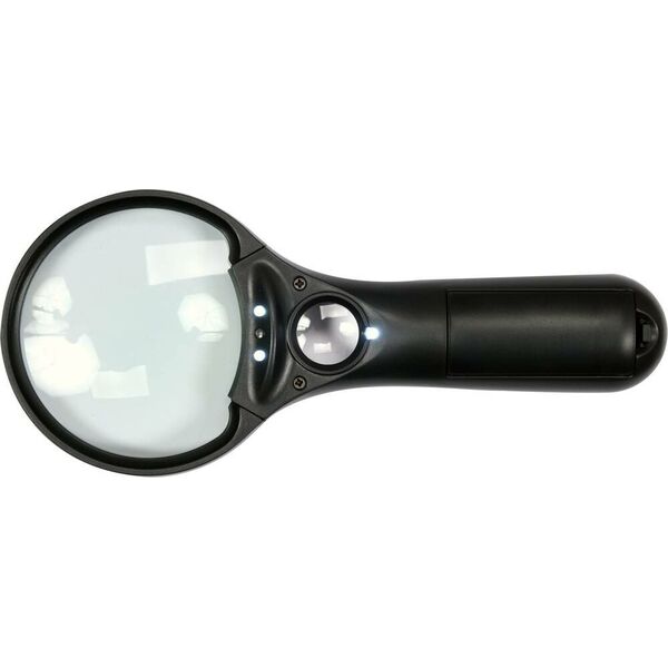 Yato YATO LUPA DWIE SOCZEWKI 3x/45x PODŚWIETLENIE LED 14128367 5906083090844