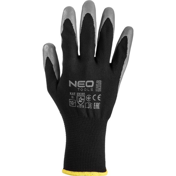 Neo Rękawice robocze, poliester pokryty ntrylemx, 4131X, rozmiar 10 14131033 5907558477849