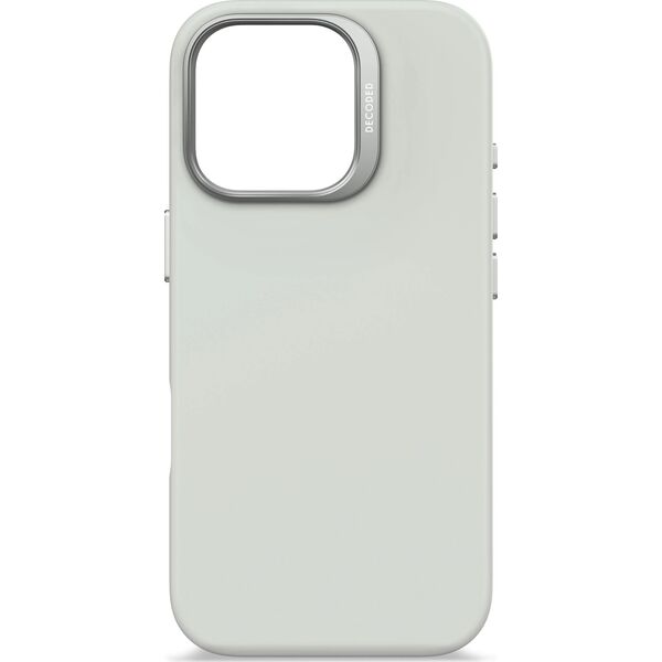 Decoded Decoded AntiMicrobial Silicone Backcover - silikonowa obudowa ochronna do iPhone 16 Pro kompatybilna z MagSafe (stone gray) 14133931 8721145000947