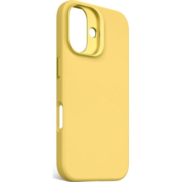 Decoded Decoded AntiMicrobial Silicone Backcover - silikonowa obudowa ochronna do iPhone 16 kompatybilna z MagSafe (popcorn) 14133944 8721145000893