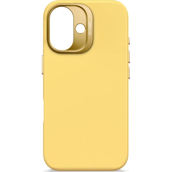Decoded Decoded AntiMicrobial Silicone Backcover - silikonowa obudowa ochronna do iPhone 16 kompatybilna z MagSafe (popcorn) 14133944 8721145000893