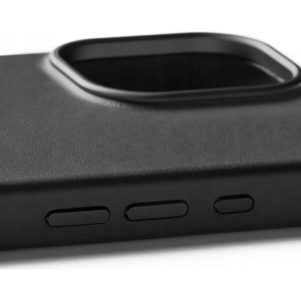 Troubadour Goods Limited Mujjo Full Leather Case - etui skórzane do iPhone 16 kompatybilne z MagSafe (black) 14136082 5060487086848