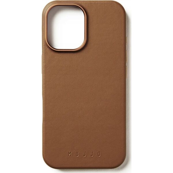 Troubadour Goods Limited Mujjo Full Leather Case - etui skórzane do iPhone 16 kompatybilne z MagSafe (tan) 14136083 5060487086855