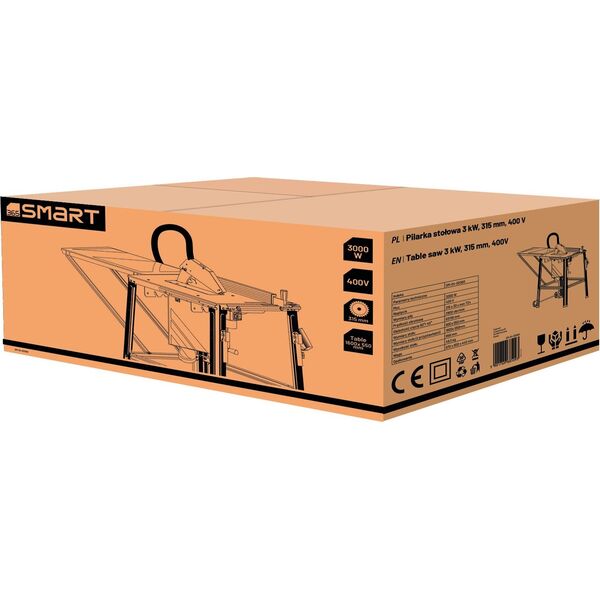 SMART365 pilarka stołowa 2,2kw 315mm 230v smart365 14136886 5901769685109