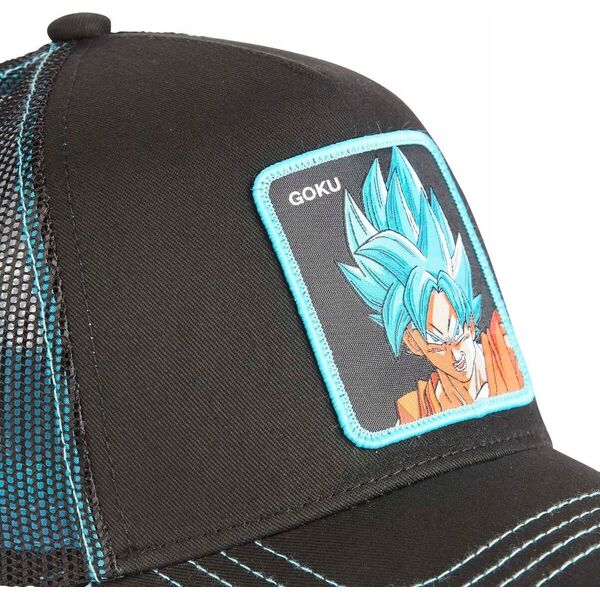 Capslab Capslab Freegun Dragon Ball Z Goku Cap CL-DBS3-1-CAS-GOK1 Czarne One size 14137065 3614001552337