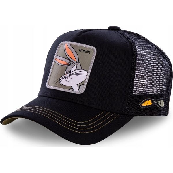 Capslab Capslab Bunny Looney Tunes Trucker Cap CL-LOO-1-BUN1 Czarne One size 14137141 3614000813484