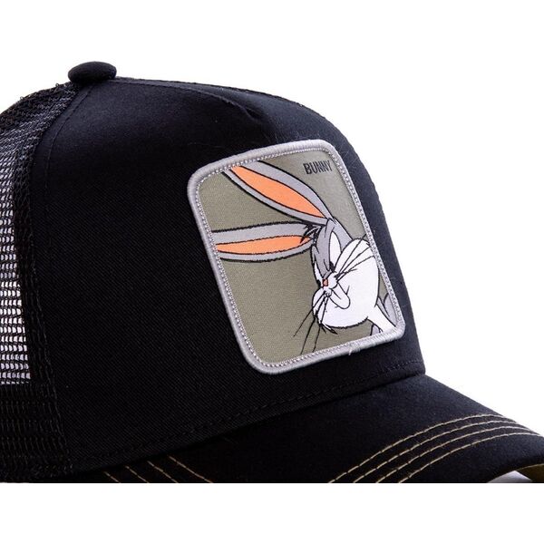 Capslab Capslab Bunny Looney Tunes Trucker Cap CL-LOO-1-BUN1 Czarne One size 14137141 3614000813484