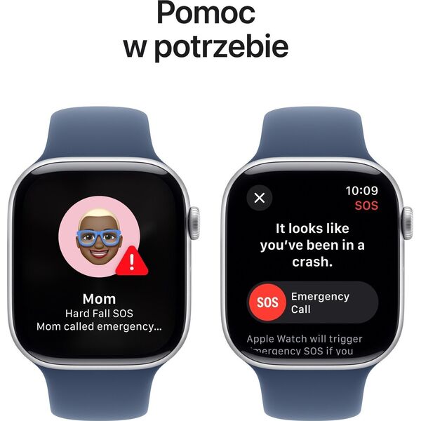 Smartwatch Apple Watch 10 GPS 46mm Silver Alu M/L Niebieski (MWWM3) 14137816 195949553462