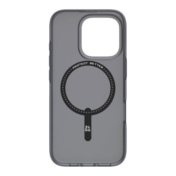 Zagg International ZAGG Milan Snap - obudowa ochronna do iPhone 16 Pro kompatybilna z MagSafe (raven feather) 14137818 840390319524