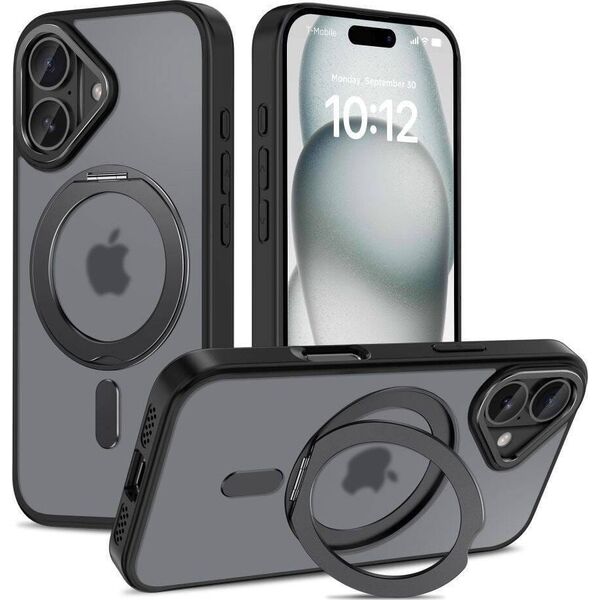 Tech-Protect TECH-PROTECT MAGRING MAGSAFE IPHONE 16 MATTE BLACK 14139301 5906302311545