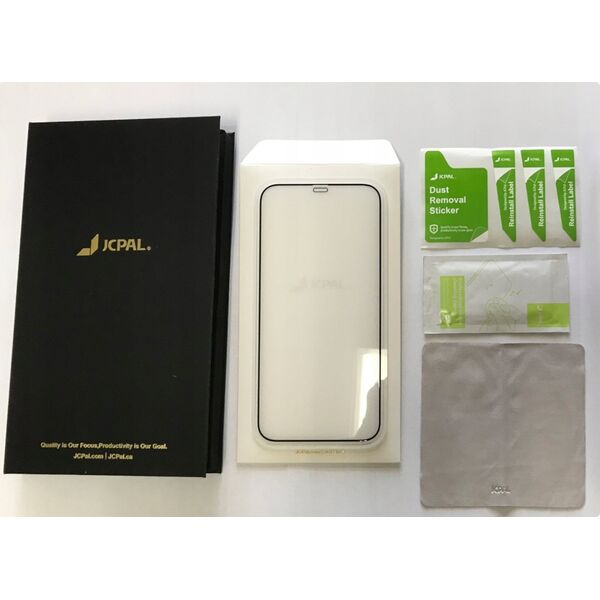 Jcpal JCPal Preserver Tempered Glass Screen Protector - szkło hartowane do iPhone 16 Plus czarna ramka - Gwarancja bezpieczeństwa. Proste raty. Bezpłatna wysyłka od 170 zł. 14139409 6954661870523