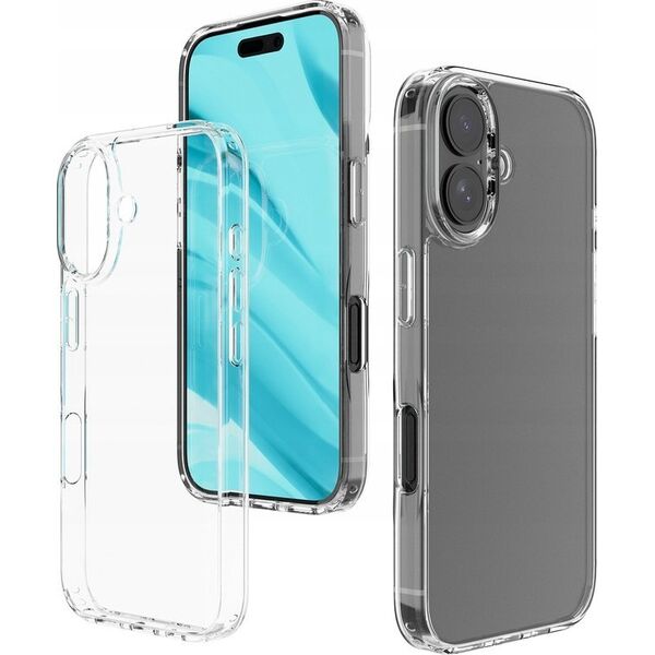 Jcpal JCPal iGuard DualPro Case - etui do iPhone 16 Plus przeźroczyste - Gwarancja bezpieczeństwa. Proste raty. Bezpłatna wysyłka od 170 zł. 14139425 6954661870844