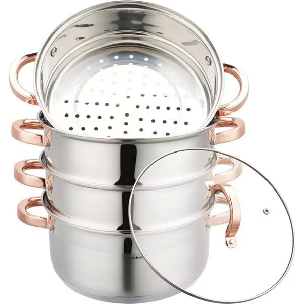 Klausberg GARNEK NA PARĘ KLAUSBERG 5 ELEM. 24cm KB-7736 ROSE GOLD 14141427 5908287277366