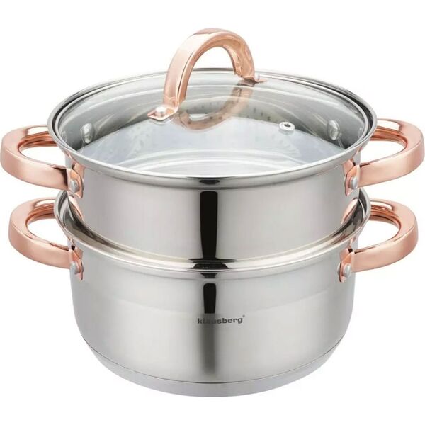 Klausberg GARNEK NA PARĘ KLAUSBERG 3 ELEM. 20cm KB-7728 ROSE GOLD 14141498 5908287277281