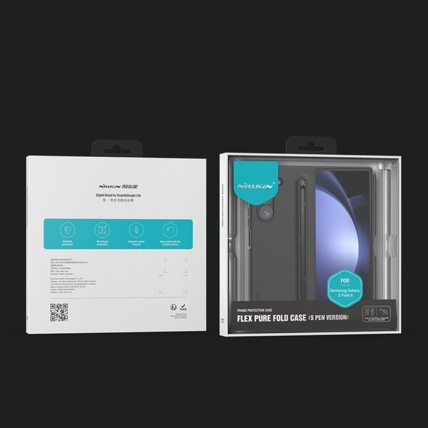 Nillkin Etui Nillkin Flex Pure Fold Case na Samsung Galaxy Z Fold 6 5G - czarne 14145281 6902048281547
