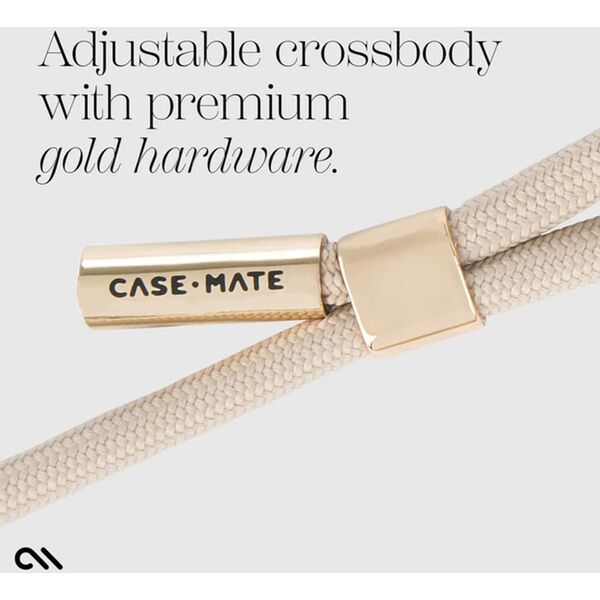 Case-Mate Case-Mate Phone Crossbody Rope - Pasek na ramię do telefonu (Beige) 14146493 840171736229