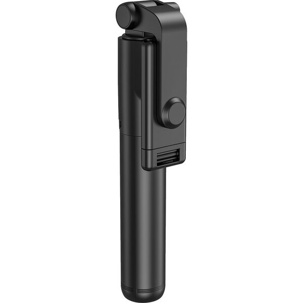 Selfie stick Hurtel Selfie stick WHS1Y teleskopowy tripod 1m z uchwytem na telefon - czarny 14146931 5907769360589