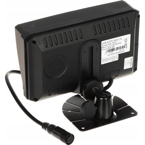 Rejestrator Autone REJESTRATOR MOBILNY Z MONITOREM ATE-NTFT7-4CH-T3 4 KANAŁY 7 " AUTONE 14146956 5902887092558