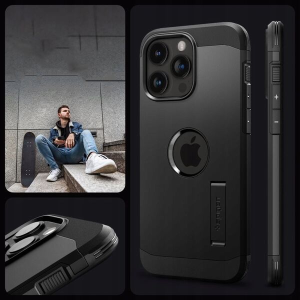 Spigen Spigen Tough Armor MAG iPhone 16 Pro 6.3" MagSafe czarny/black ACS08146 14147401 8809971230582