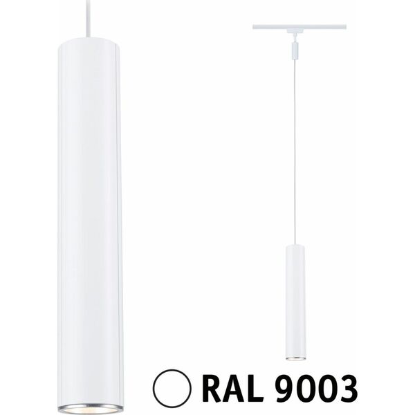 Paulmann Oprawa zwieszana URail CATALEJO GU10 max.10W biały RAL9003 / metal 14148885 4000870948880