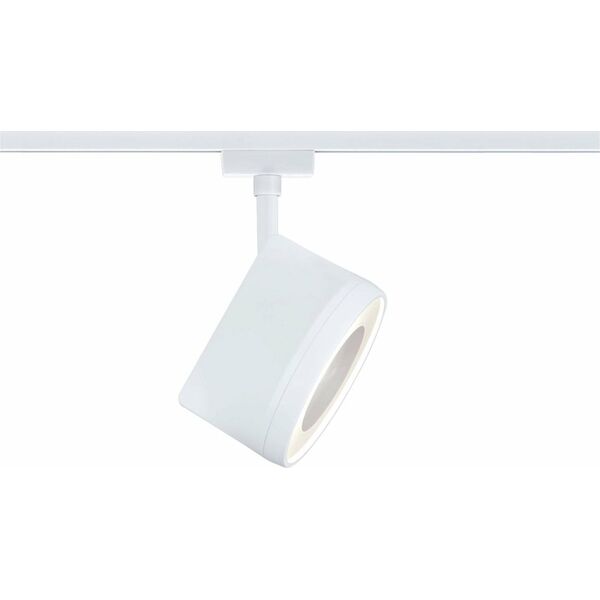 Paulmann Reflektor na szynoprzewód URail ARENA 15W DIM 850lm 2700K 230V biały RAL9003 / metal 14148888 4000870948996