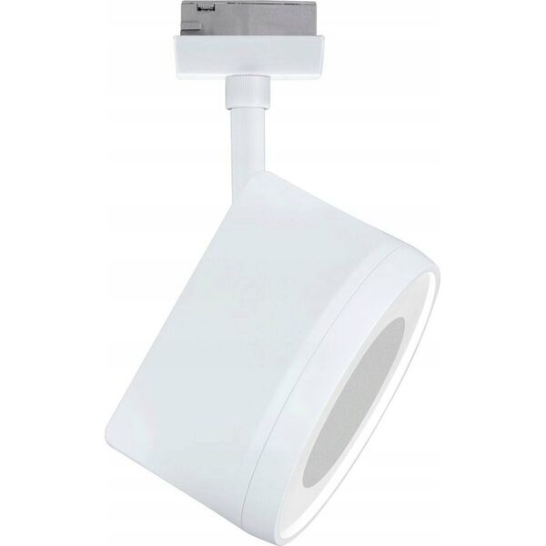 Paulmann Reflektor na szynoprzewód URail ARENA 15W DIM 850lm 2700K 230V biały RAL9003 / metal 14148888 4000870948996