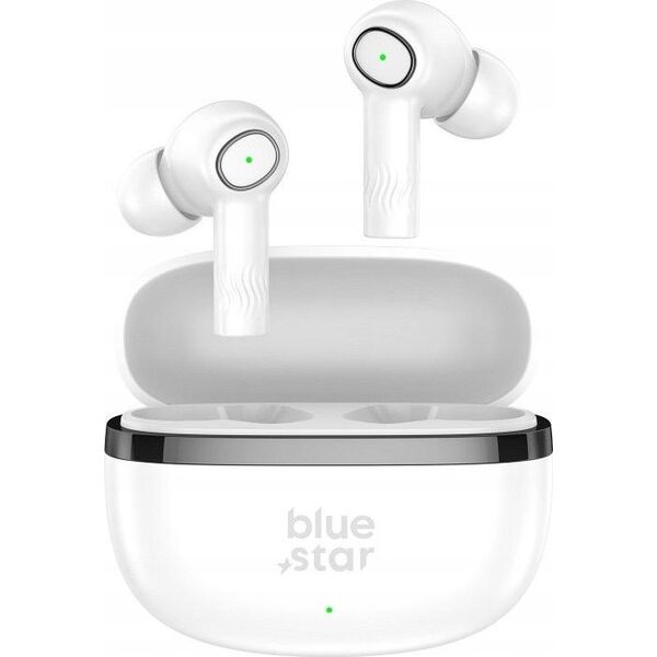 Słuchawki Blue Star Blue Star słuchawki bezprzewodowe stereo TWS AC20C z funcją ENC białe 14150588 5903396303838