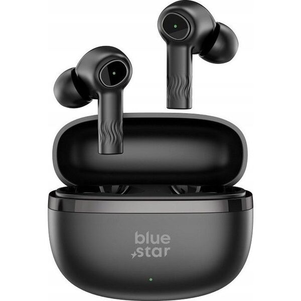 Słuchawki Blue Star Blue Star słuchawki bezprzewodowe stereo TWS AC20E z funcją ANC i ENC czarne 14150589 5903396303845