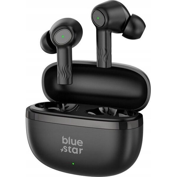 Słuchawki Blue Star Blue Star słuchawki bezprzewodowe stereo TWS AC20E z funcją ANC i ENC czarne 14150589 5903396303845
