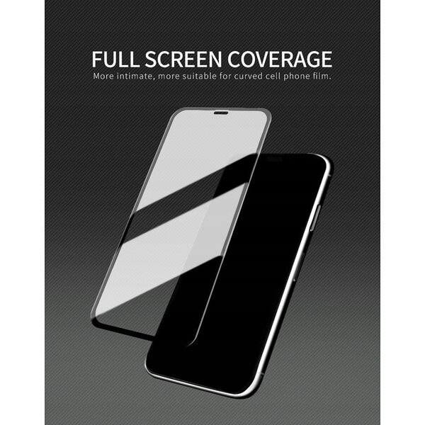 X-One Szkło hartowane X-ONE Full Cover Extra Strong Crystal Clear - do iPhone 16 Pro Max (full glue) czarny 14150618 5903396319105