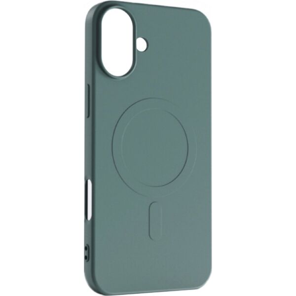 Hurtel Etui Liquid Silicone Case MagSafe na iPhone 16 Pro - ciemnozielone 14150666 5907769363436