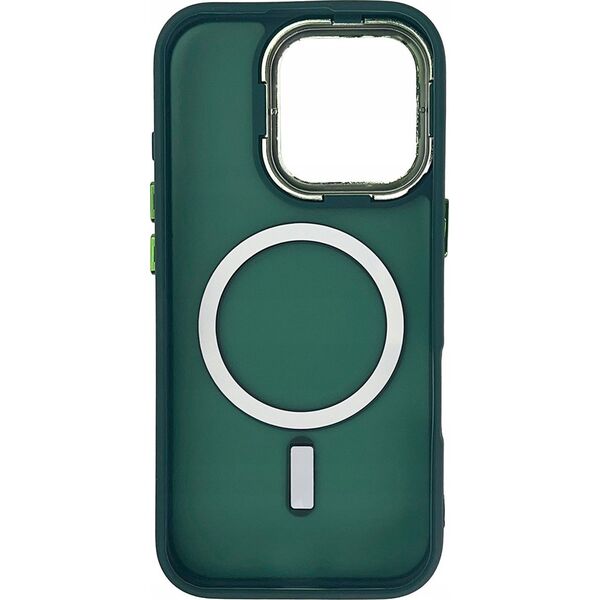 Hurtel Etui Magnetic Collection MagSafe na iPhone 16 Pro - ciemnozielone 14150684 5907769363733