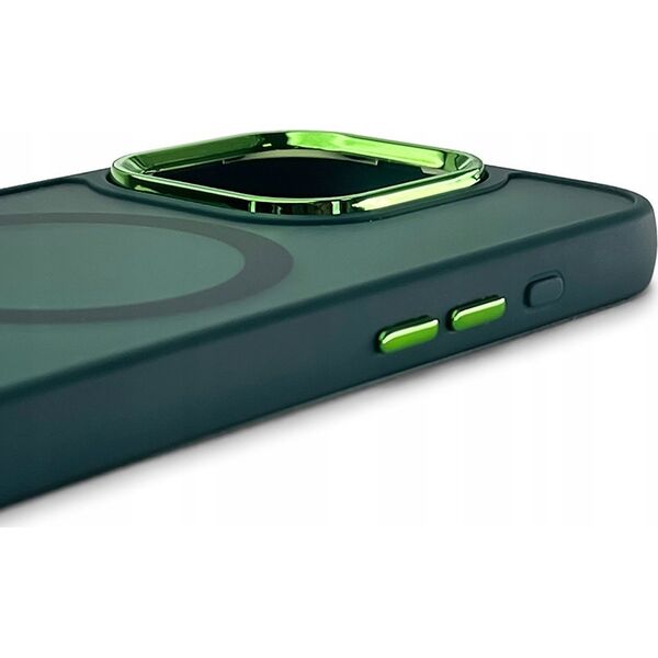Hurtel Etui Magnetic Collection MagSafe na iPhone 16 Pro - ciemnozielone 14150684 5907769363733
