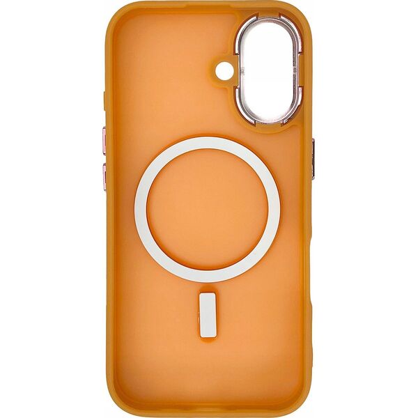 Hurtel Etui Magnetic Collection MagSafe na iPhone 16 - pomarańczowe 14150686 5907769363788