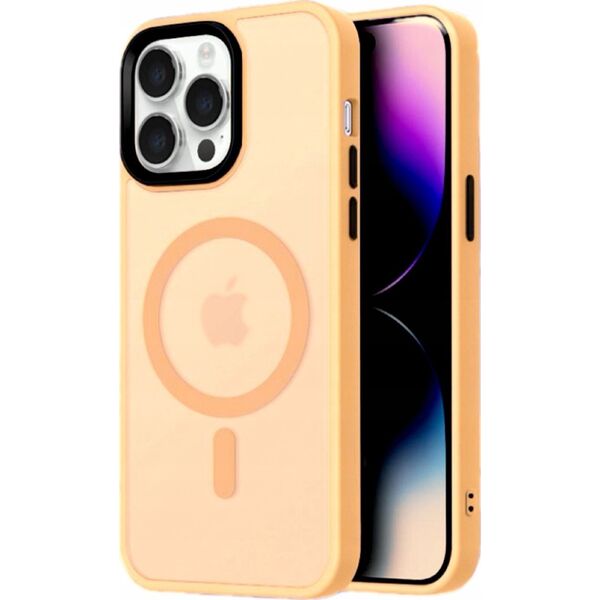 Hurtel Etui Magnetic Collection MagSafe na iPhone 16 Pro Max - pomarańczowe 14150688 5907769363801