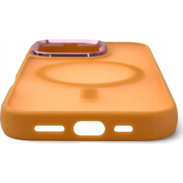 Hurtel Etui Magnetic Collection MagSafe na iPhone 16 Pro - pomarańczowe 14150706 5907769363795