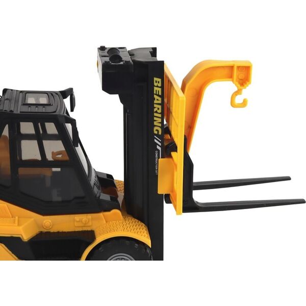 LeanToys Wózek Widłowy 1:16 Ruchome Widły Dźwięki Światła Żółty 14150962 5905991006916
