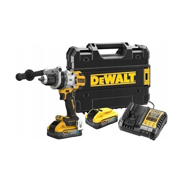 Wiertarko-wkrętarka Dewalt DEWALT WKRĘTARKA UD.18V DCD1007H2T 169Nm 2x5,0Ah POWERSTACK TSTAK 14151739 5035048806821