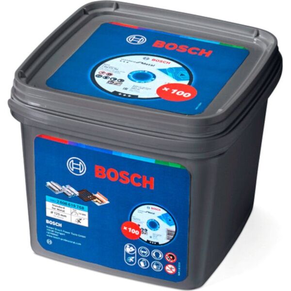 Bosch BOSCH TARCZA MET.125mm x 1,0mm x 22mm STANDARD FOR METAL /100szt. WIADERKO 14151740 4059952721453