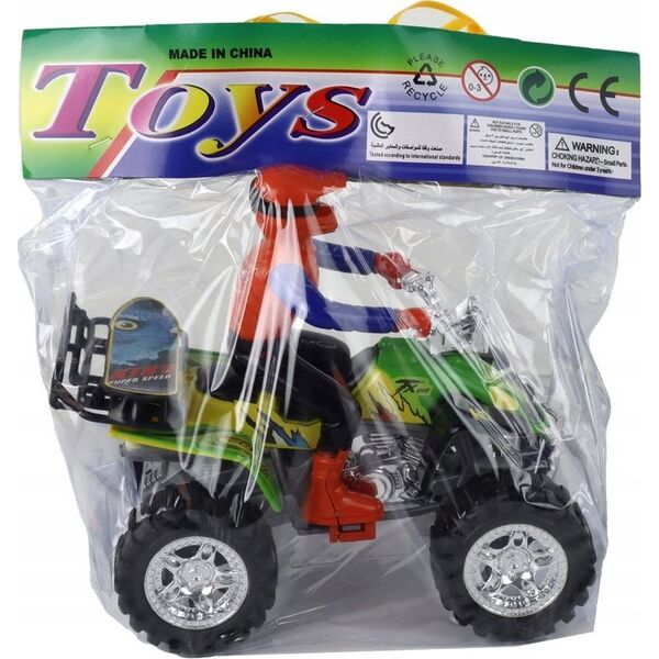 LeanToys Quad Czterokołowy Terenowy Napęd Frykcyjny Pchacz 14152719 5905679077986