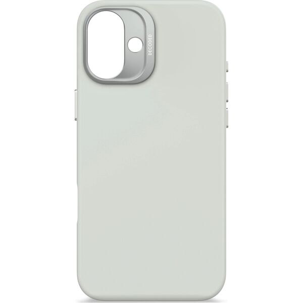 Decoded Decoded AntiMicrobial Silicone Backcover - silikonowa obudowa ochronna do iPhone 16 Plus kompatybilna z MagSafe (stone gray) 14156986 8721145001029